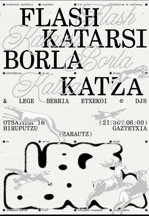 Hiruputzo gaztetxian kontzertuak